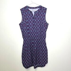 Gerry Women's Sleeveless Stretch Drawstring Waist Dress Large